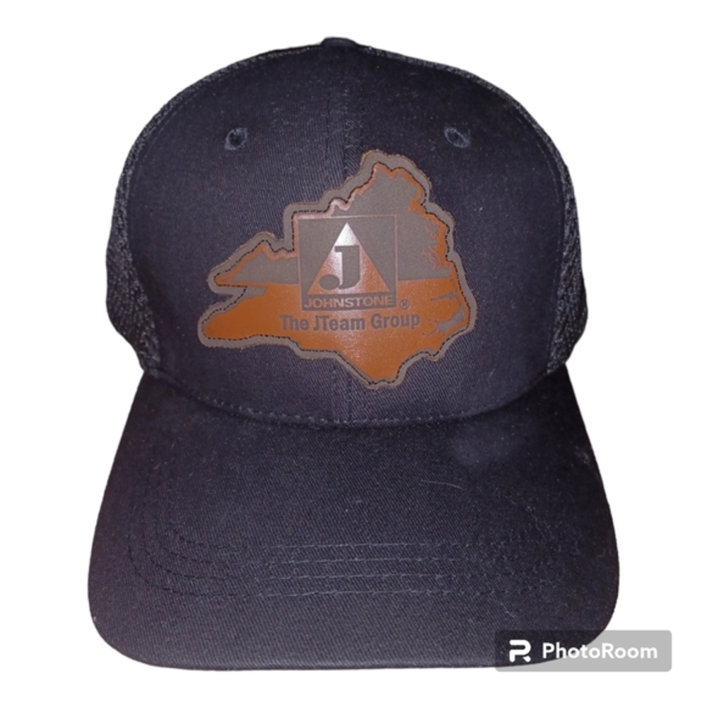 Like New Johnstone Supply JTeam Group Baseball Cap Hat One Size Mesh Black Patch